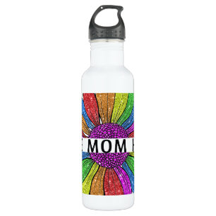 Free Mom Hugs LGBTQIA+ Pride Support 710 Ml Water Bottle