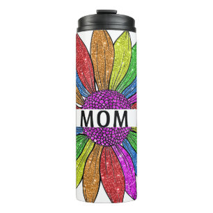 Free Mom Hugs LGBTQIA+ Pride Support Thermal Tumbler