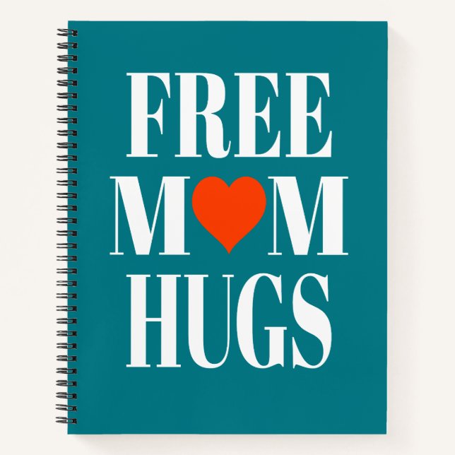 Free Mom Hugs Notebook (Front)