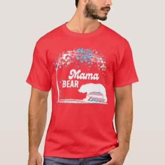 Free Mom Hugs Proud Mama Bear Transgender Pride LG T-Shirt