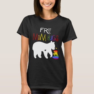 Free Mom Hugs Shirt, LGBT Pride, Mama Bear, Mother T-Shirt