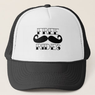  Mustache Rides 10 Cents Trucker Hat Unisex Adult Hats