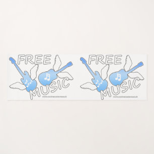 Free Music Yoga Mat