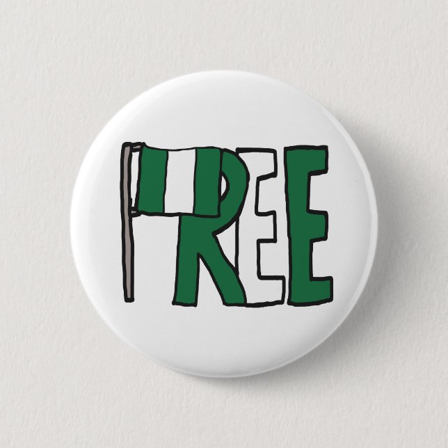 Free Nigeria 2 Inch Round Button (Front)