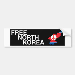 Free North Korea Bumper Sticker