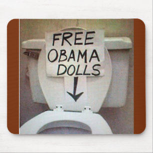FREE OBAMA DOLLS MOUSE PAD