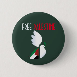 Free Palestine 2 Inch Round Button