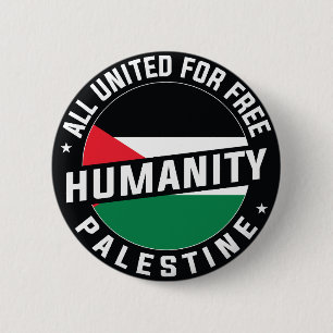 Free Palestine 2 Inch Round Button