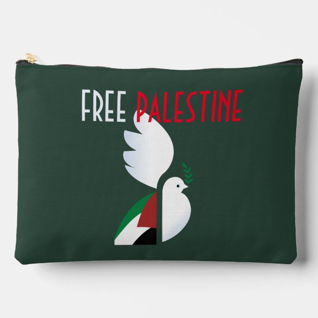 Free Palestine Accessory Pouch (Front)