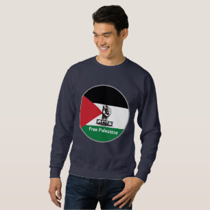 FREE Palestine Arabic text Sweatshirt