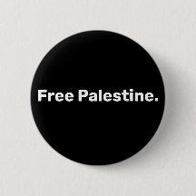 Free Palestine basic simple text supporting Gaza 