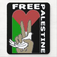 Free Palestine black background