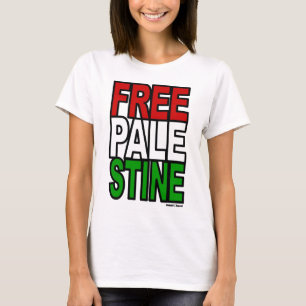 Free Palestine Block T-Shirt