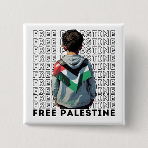 Free Palestine Button