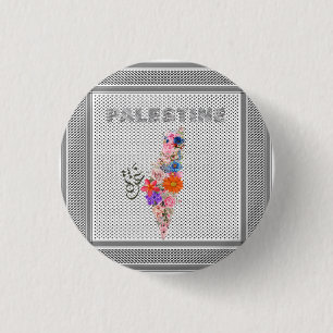 Free Palestine Button Elegant palestine Pin
