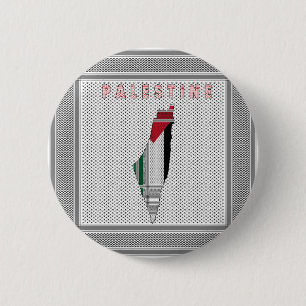 Free Palestine button - Palestinian Pin Button