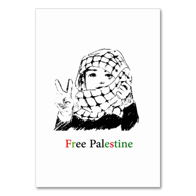Free Palestine cards (Front)