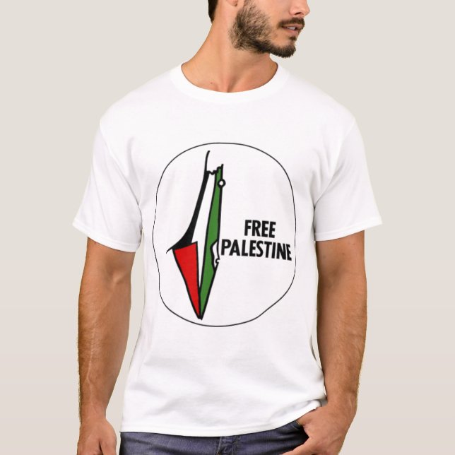 Free Palestine Circle T-Shirt (Front)