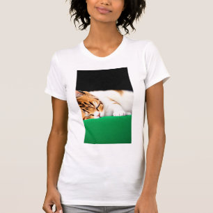 FREE PALESTINE Flag Cat T-Shirt