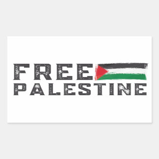 FREE PALESTINE, FREE GAZA PALESTINE STICKER