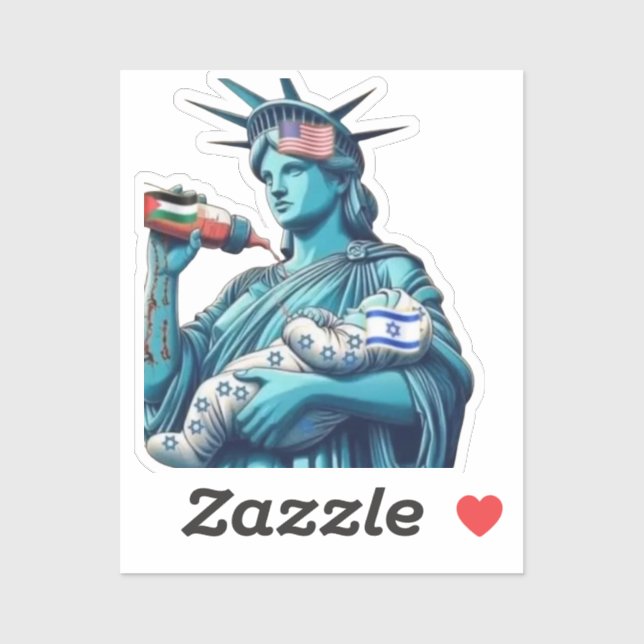 Free palestine freedom for usa genocide Sticker (Sheet)