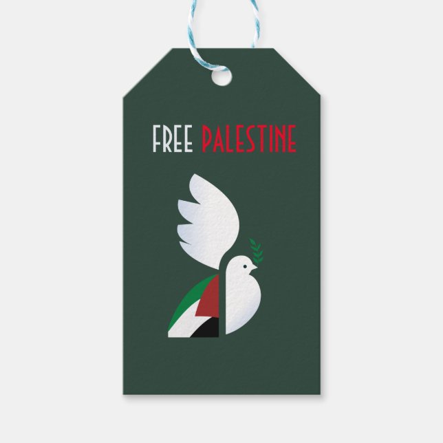 Free Palestine Gift Tags – Solidarity & Awareness  (Front)
