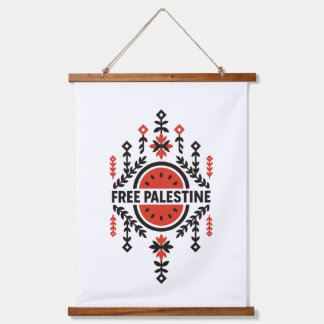 Free Palestine Hanging Tapestry