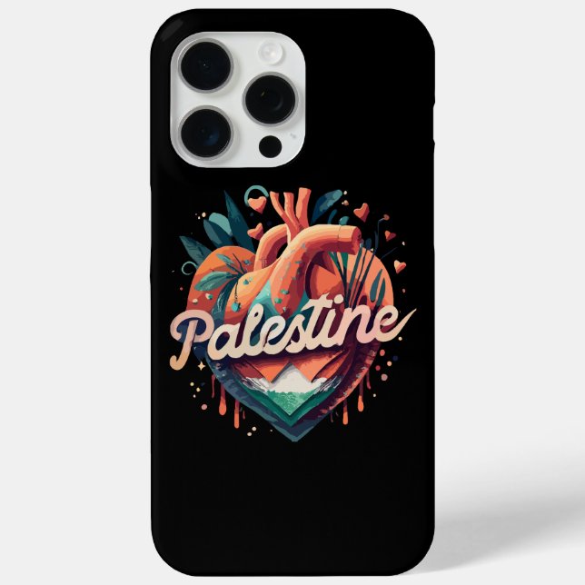 Free Palestine, i stand with palestine, Support Pa Case-Mate iPhone Case (Back)