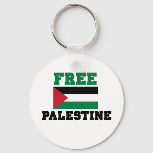 Free Palestine Keychain