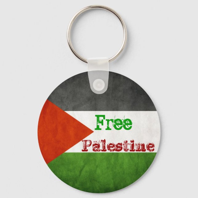 Free Palestine Keychain (Front)
