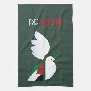 Free Palestine Kitchen Towel – Solidarity