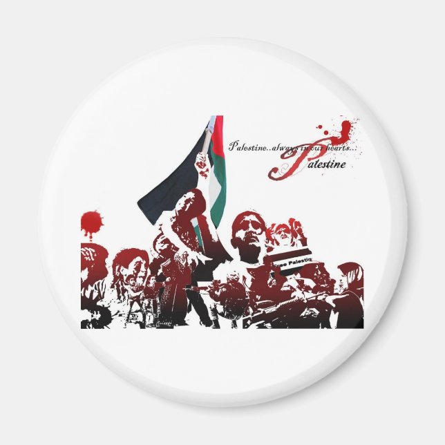 FREE PALESTINE MAGNET (Front)