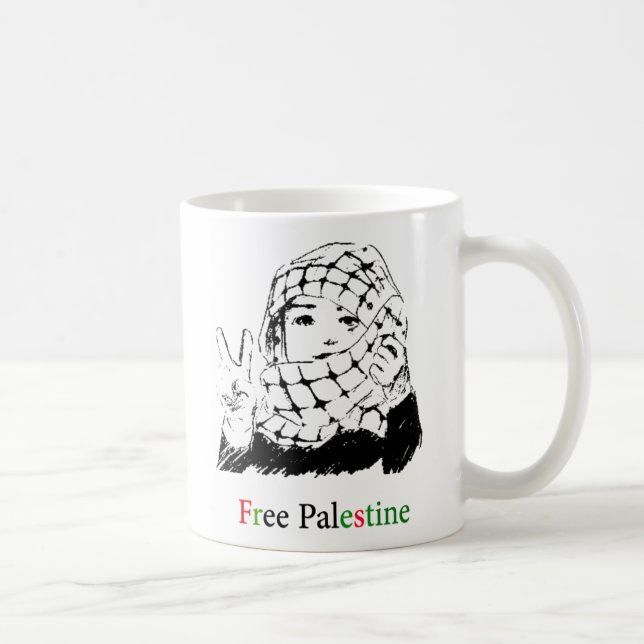Free Palestine Mug (Right)