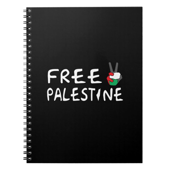Free Palestine Notebook (Front)