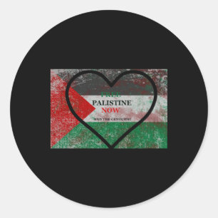 Free Palestine Now Sticker