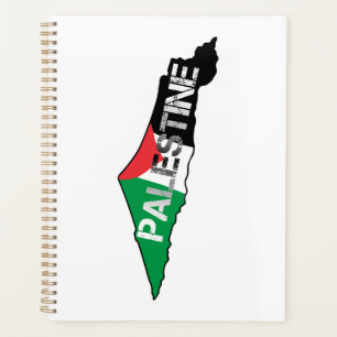 Free Palestine Palestine Flag on Palestine Map Planner