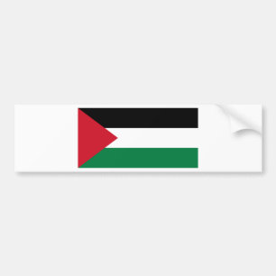 Free Palestine - Palestinian Flag (علم فلسط Bumper Sticker