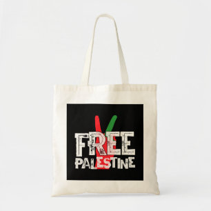 Free Palestine Palestinian Patriotic Ceasefire Tee Tote Bag