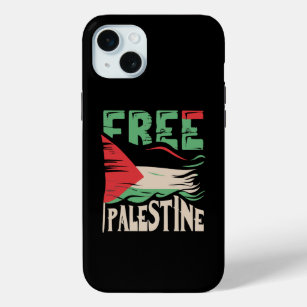 Free Palestine Peace Palestine Gaza Jerusalem iPhone 15 Mini Case