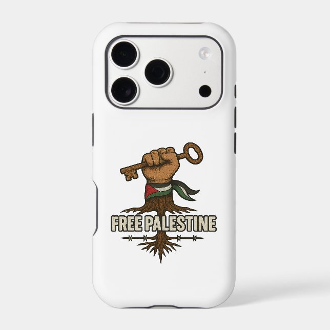 Free Palestine Phone Case – Symbol of Freedom (Verso)