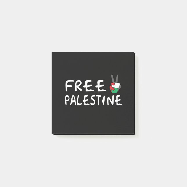 Free Palestine Post-it Notes (Front)