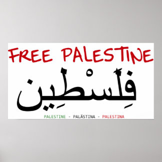 Free Palestine Poster