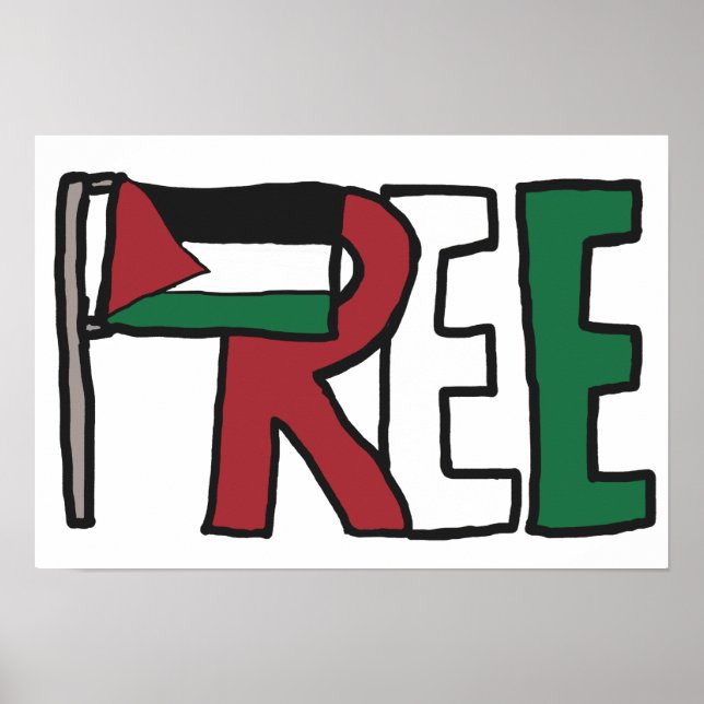 Free Palestine Poster (Front)