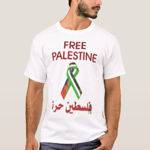 Free Palestine Ribbon T-Shirt