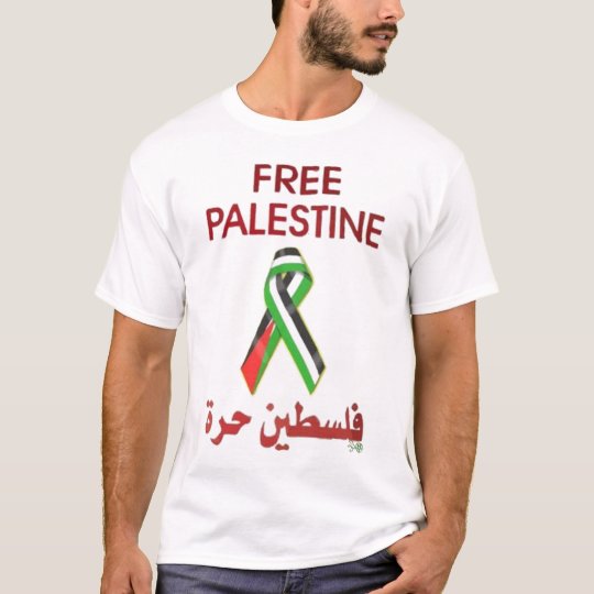 Free Palestine Ribbon T-Shirt