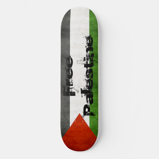 Free Palestine Skateboard (Front)