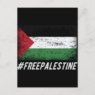 Free Palestine Stand with Palestine Postcard