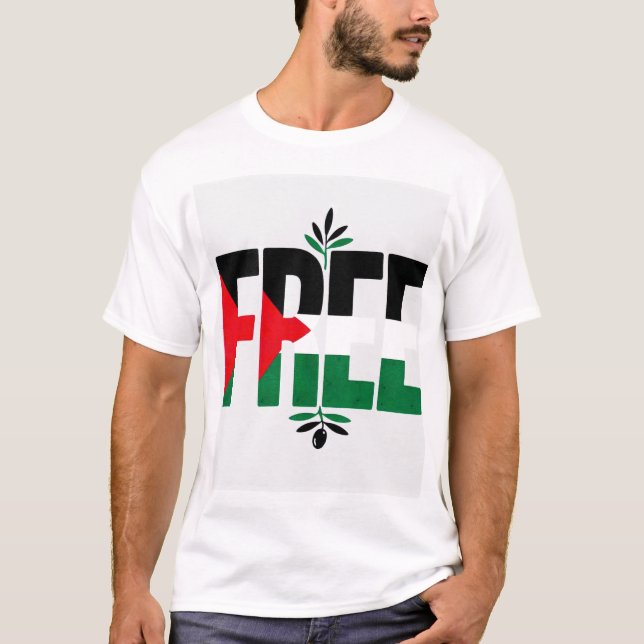 FREE PALESTINE T-shirt  (Front)