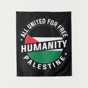 Free Palestine Tapestry