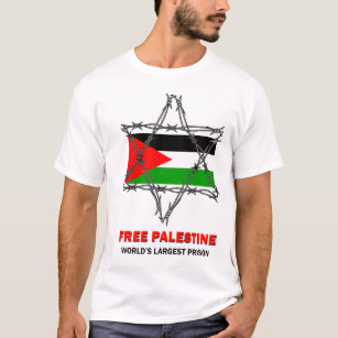 FREE PALESTINE: World's Largest Prison T-Shirt